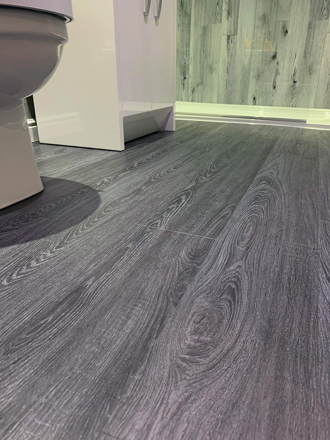 LVT Luxury Click Vinyl Flooring Anthracite Oak (8824108941618)