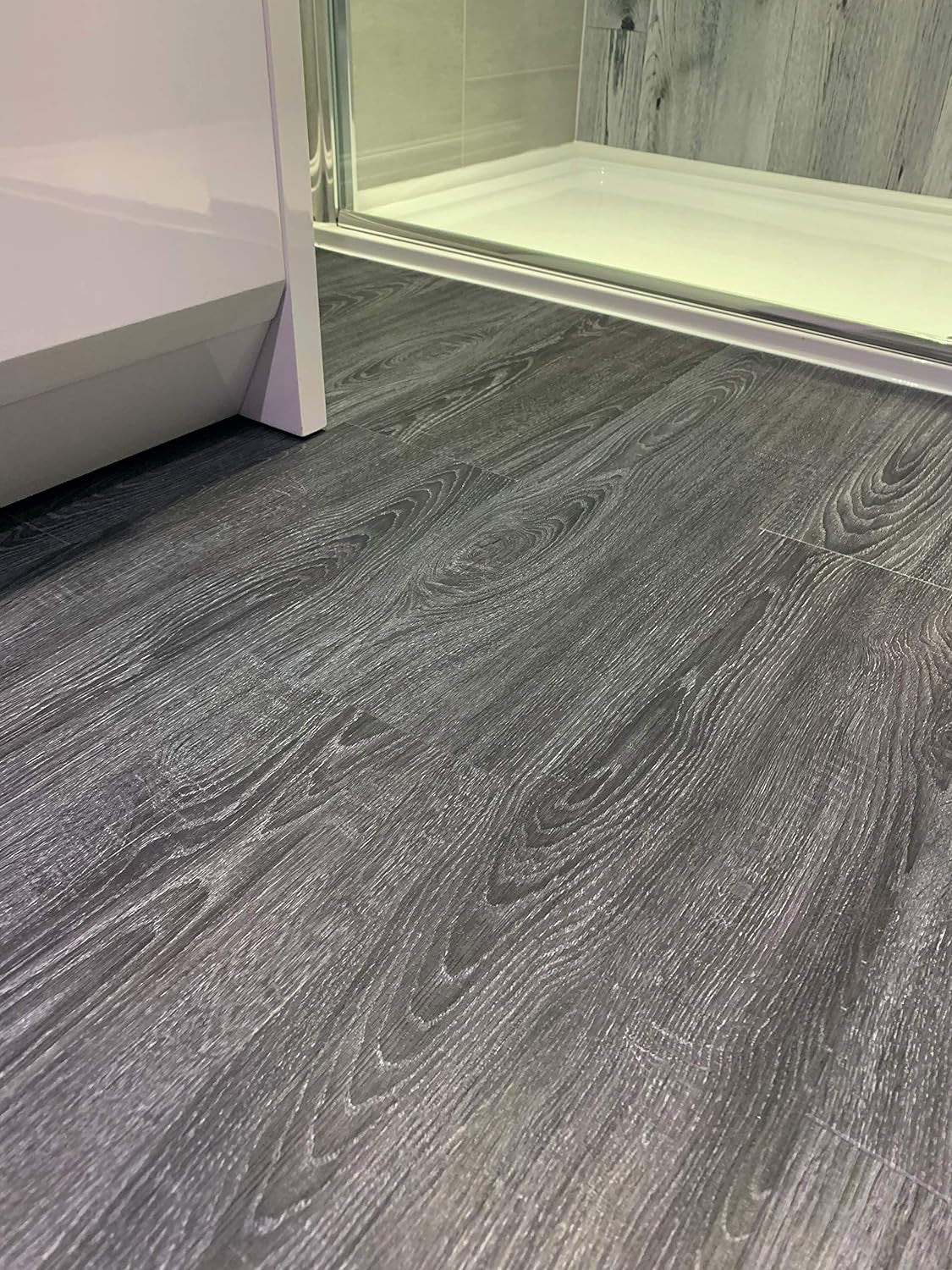 LVT Luxury Click Vinyl Flooring Anthracite Oak (8824108941618)